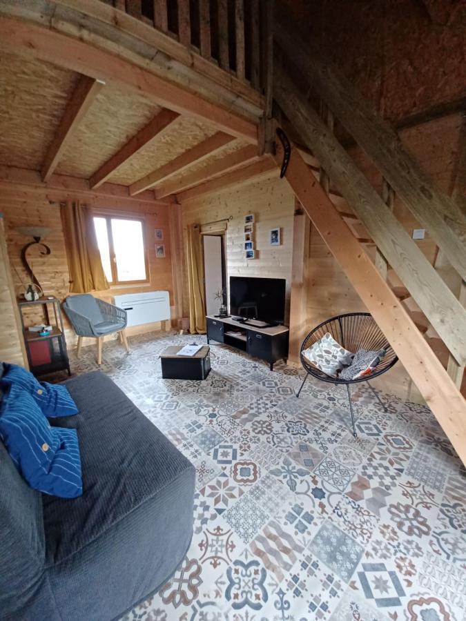Chalet Chaleureux Avec Parking Garage Motos, Velos La Chapelle-aux-Chasses Dış mekan fotoğraf